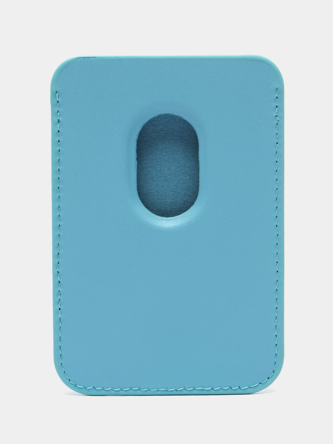 Бирюзовый картхолдер на iPhone, с поддержкой MagSafe Leather Wallet