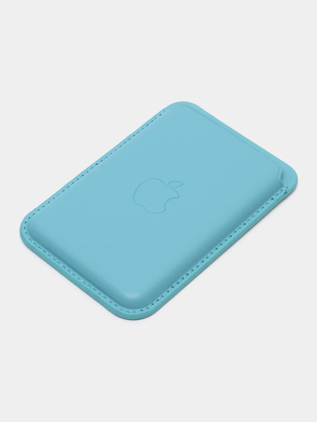 Бирюзовый картхолдер на iPhone, с поддержкой MagSafe Leather Wallet