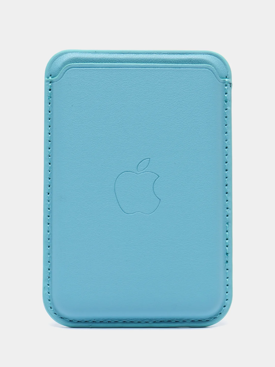 Бирюзовый картхолдер на iPhone, с поддержкой MagSafe Leather Wallet