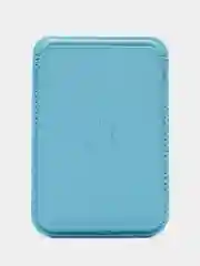 Бирюзовый картхолдер на iPhone, с поддержкой MagSafe Leather Wallet