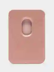 Пудровый картхолдер на iPhone, с поддержкой MagSafe Leather Wallet