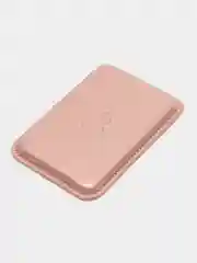 Пудровый картхолдер на iPhone, с поддержкой MagSafe Leather Wallet