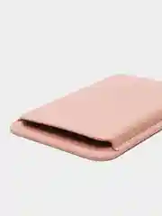 Пудровый картхолдер на iPhone, с поддержкой MagSafe Leather Wallet