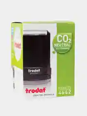 Оснастка для печатей оттиск D=42 мм синий, Trodat 4642 Printy 4.0, крышка, подушка