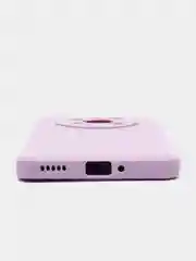 Лавандовый чехол на Honor X9 / X30 5G, Хонор Х9 / Х30 5 Джи силиконовый, цветной с мягким подкладом