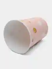 Розовый стаканчики бумажные, одноразовые, 6 шт