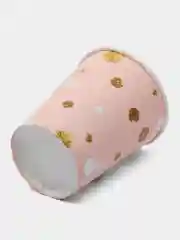 Розовый стаканчики бумажные, одноразовые, 6 шт