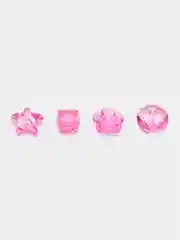 Фуксия бусины разноцветные