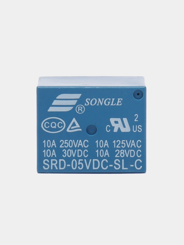 Реле 5 pin 3V, 5V, 6V, 9V, 12V, 24V, 48V