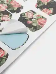 Наклейки плёнки для ногтей цветы розы, лето, MP012, для маникюра и педикюра