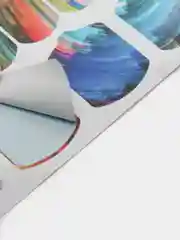 Наклейки плёнки для ногтей северное сияние, лучи, MP039, для маникюра и педикюра