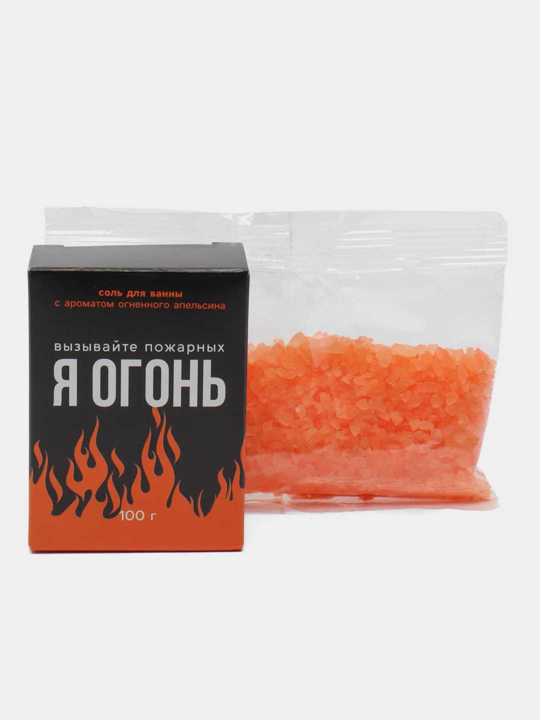 Черный соль для ванны, с ароматами инжир / папайя / манго / клубника / малина / лимон / апельсин / яблоко, 100 г