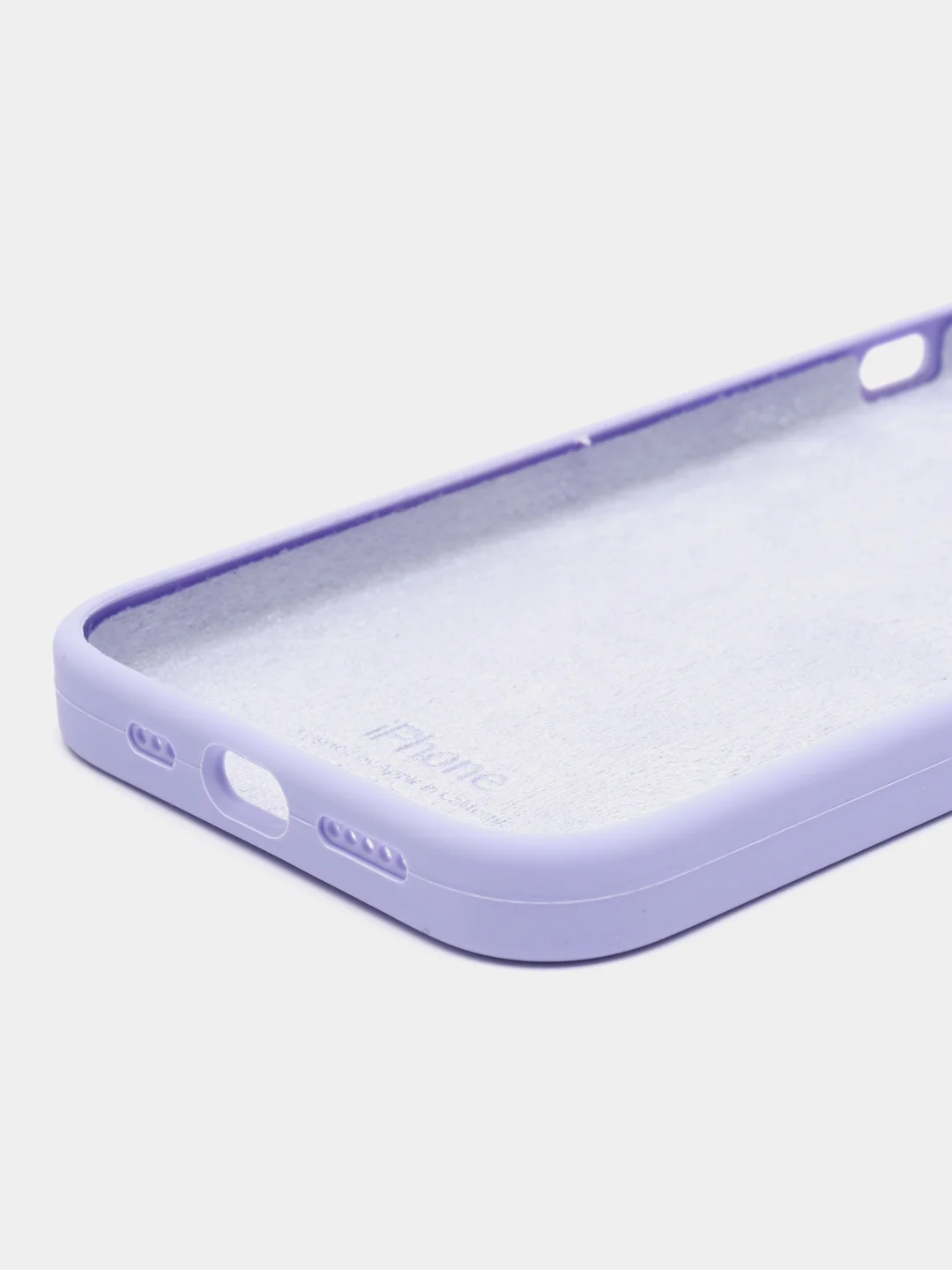 Лавандовый чехол для iPhone (Айфон) 11 , 12 , 13 , 14 , XR , XS , X , Pro , Max , силиконовый