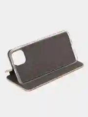 Золотой чехол-книжка для Samsung Galaxy A 03, экокожа (Самсунг А 03)