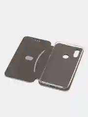 Темно-синий чехол-книжка для Xiaomi Redmi 7 / Redmi Y 3 / Redmi Y3 / Сяоми Редми 7 / У 3 / У3, экокожа