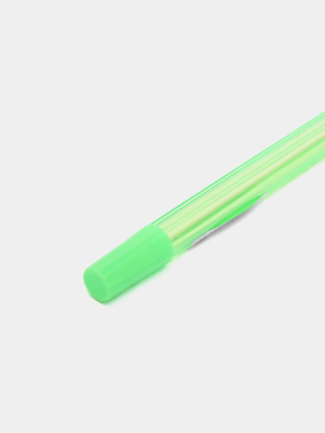 Зеленый ручка шариковая LANCER Fluo, 0,5 мм, набор с одним цветом, стержень синий, ароматизированная
