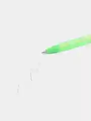 Зеленый ручка шариковая LANCER Fluo, 0,5 мм, набор с одним цветом, стержень синий, ароматизированная