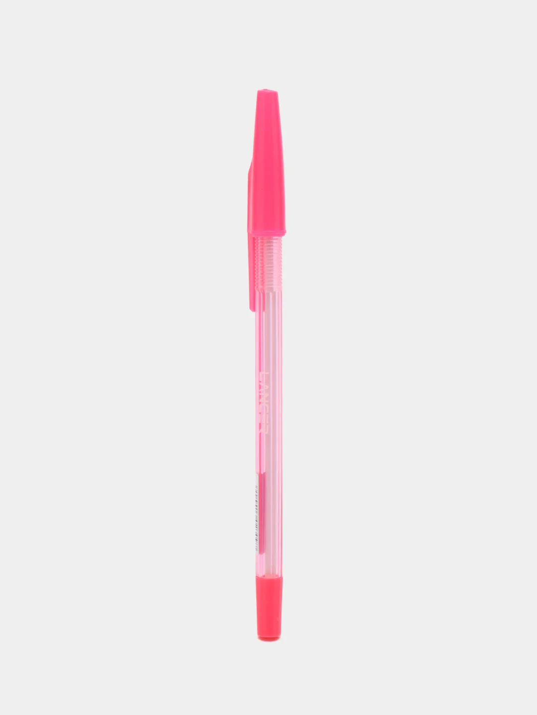 Розовый ручка шариковая LANCER Fluo, 0,5 мм, набор с одним цветом, стержень синий, ароматизированная