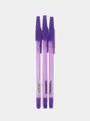 Фиолетовый ручка шариковая LANCER Fluo, 0,5 мм, набор с одним цветом, стержень синий, ароматизированная