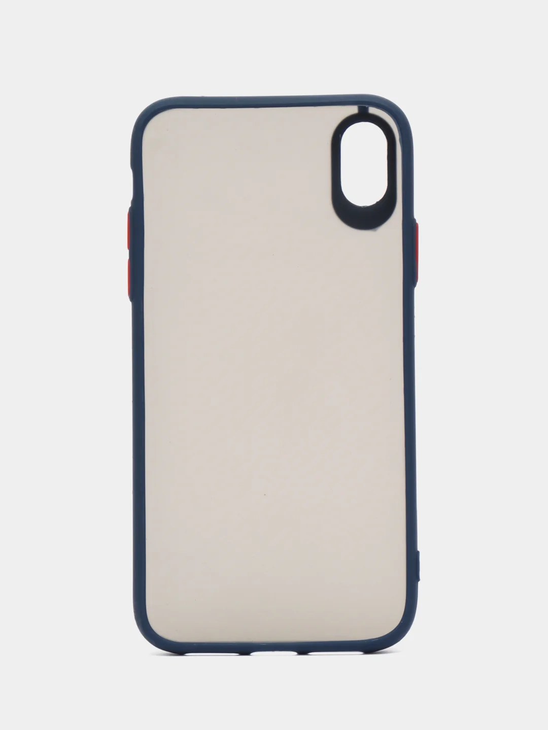 Синий чехол противоударный матовый для IPhone X/XS/XR/11/11 Pro/11 Pro max/12/12 Pro/12 Pro max