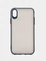 Синий чехол противоударный матовый для IPhone X/XS/XR/11/11 Pro/11 Pro max/12/12 Pro/12 Pro max