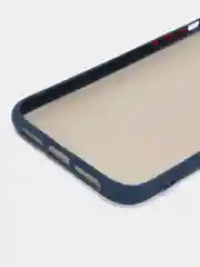 Синий чехол противоударный матовый для IPhone X/XS/XR/11/11 Pro/11 Pro max/12/12 Pro/12 Pro max