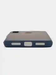 Синий чехол противоударный матовый для Xiaomi Note 9Pro/9s, 9C, 7A, Note 9, Note8 Pro, Note 7, POCO X3