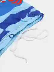 Голубой плавки детские для бассейна, купальные шорты для мальчика