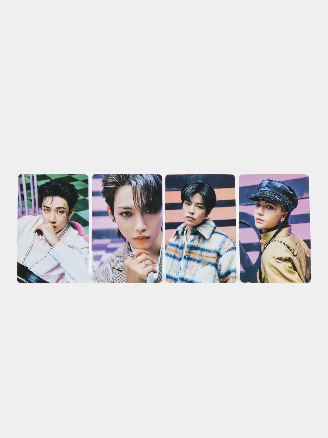Темно-синий карточки K-POP Stray Kids THE SOUND