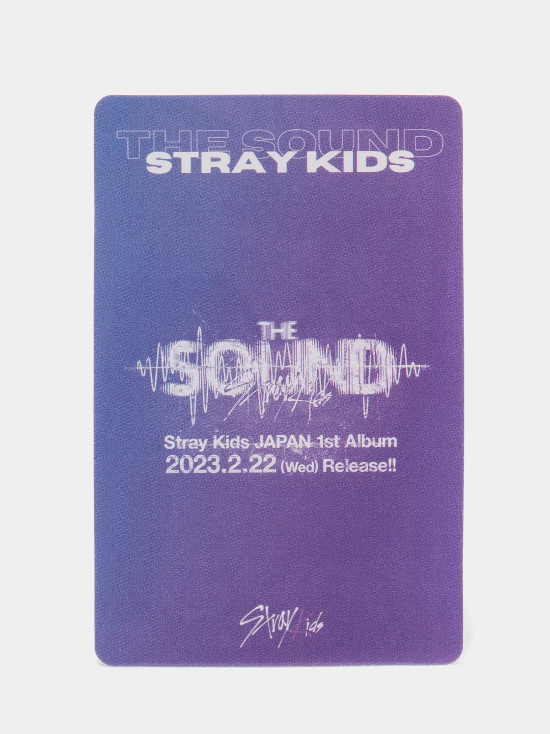 Разноцветный карточки K-POP Stray Kids THE SOUND