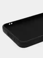 Черный чехол Samsung Galaxy S23, Самсунг Гелакси С23 силиконовый, цветной с мягким подкладом