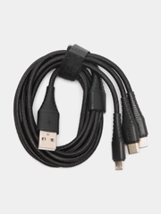 Кабель питания USB - Micro USB, USB type-C, Lightning