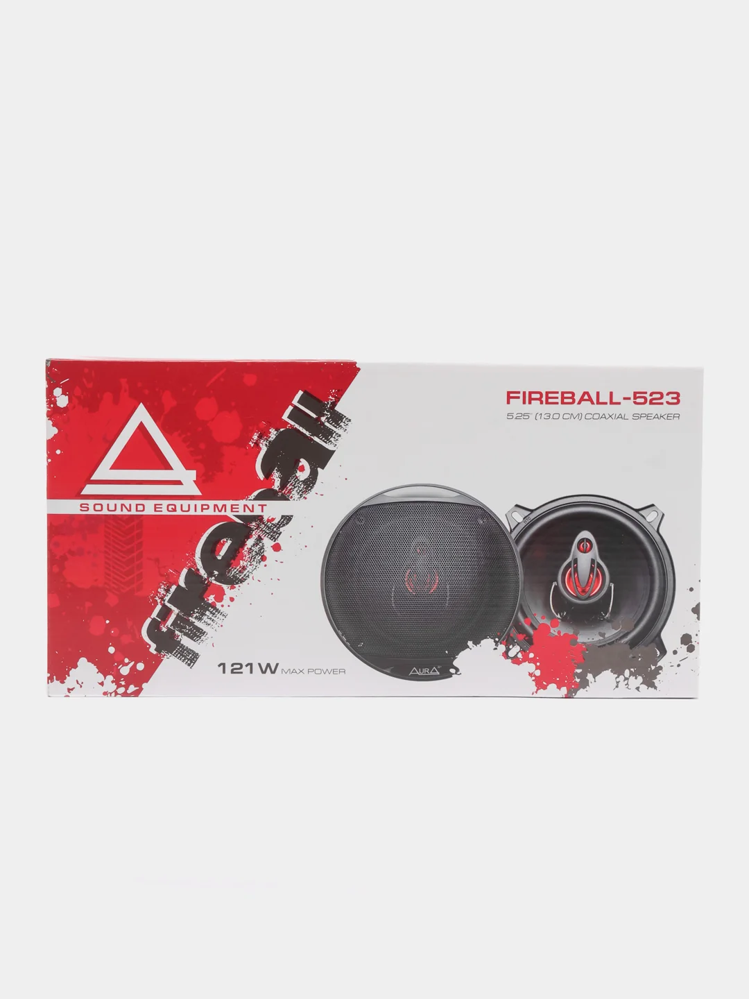 Акустическая система Aura FIREBALL-523, коаксиальная, 3-х полосная