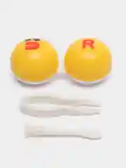 Желтый контейнеры для линз