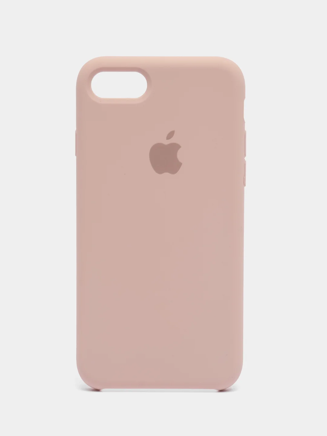 Бежевый меланж чехол Silicone Case для iPhone 7/8