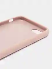 Бежевый меланж чехол Silicone Case для iPhone 7/8