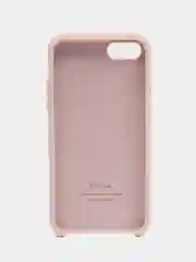 Бежевый меланж чехол Silicone Case для iPhone 7/8