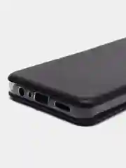 Черный чехол книжка для Realme C30 / C30S / Realme 50i PRIME (Реалми С30 / С30С / 50и Прайм)
