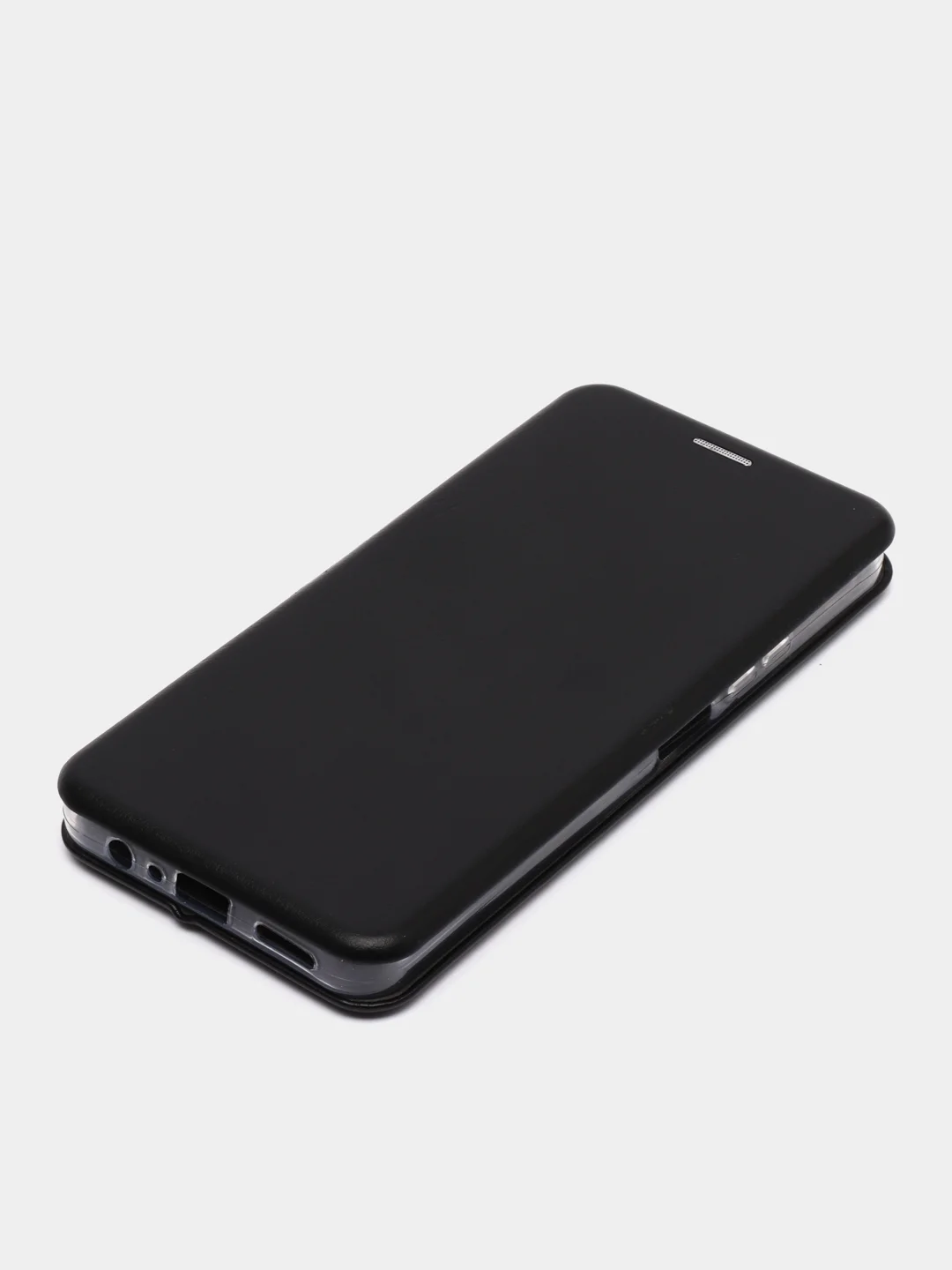 Черный чехол книжка для Realme C30 / C30S / Realme 50i PRIME (Реалми С30 / С30С / 50и Прайм)