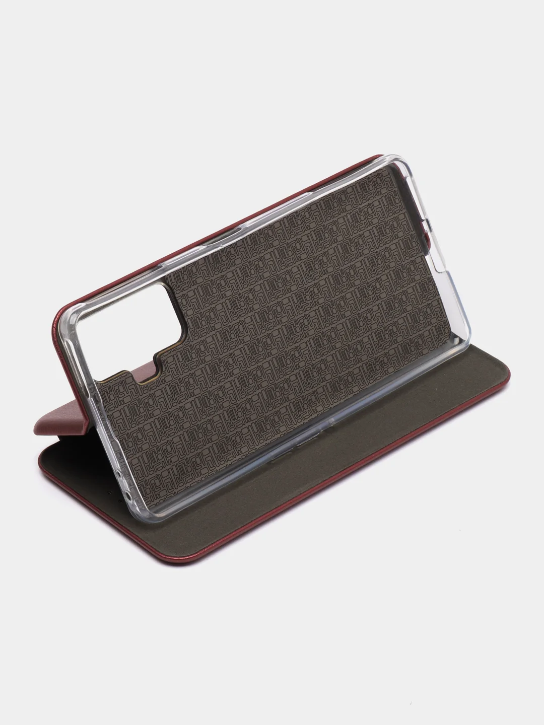 Багровый чехол-книжка Xiaomi POCO F4 GT / Поко Ф4 ГТ