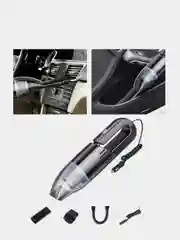 Пылесос автомобильный портативный беспроводной и проводной 12V, 120W Мощный