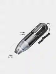 Пылесос автомобильный портативный беспроводной и проводной 12V, 120W Мощный