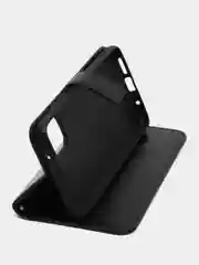 Черный чехол-книжка с магнитной застежкой для Xiaomi Poco M3 (Сяоми Поко М3)