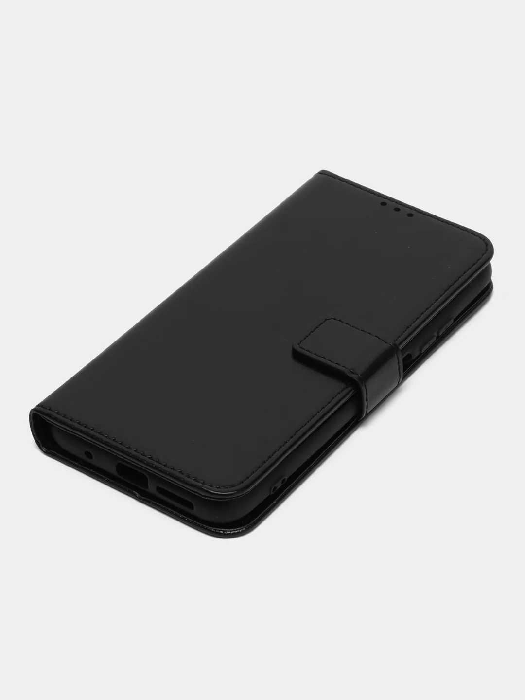 Черный чехол-книжка с магнитной застежкой для Xiaomi Poco M3 (Сяоми Поко М3)