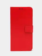 Красный чехол-книжка с магнитной застежкой для Xiaomi 13 (Сяоми 13)