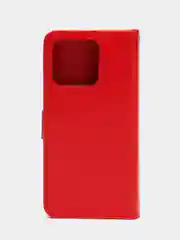Красный чехол-книжка с магнитной застежкой для Xiaomi 13 (Сяоми 13)
