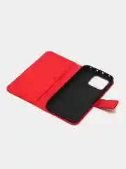 Красный чехол-книжка с магнитной застежкой для Xiaomi 13 (Сяоми 13)
