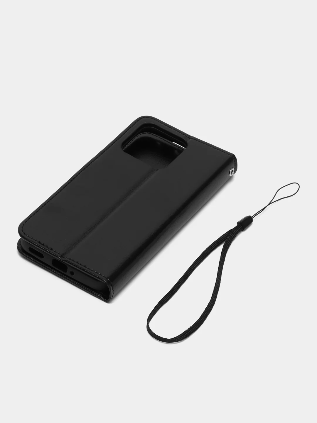 Черный чехол-книжка с магнитной застежкой для Xiaomi 13 (Сяоми 13)