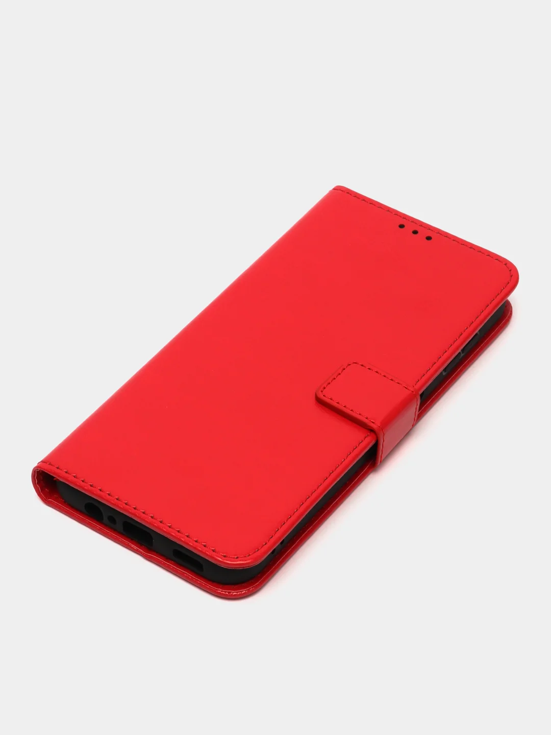 Красный чехол-книжка с магнитной застежкой для Samsung Galaxy A14 / Самсунг Галакси А14