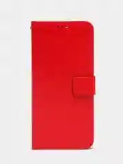 Красный чехол-книжка с магнитной застежкой для Oppo A57 4G / A57S 4G / A77 4G/ A77S 4G (Оппо А57С)